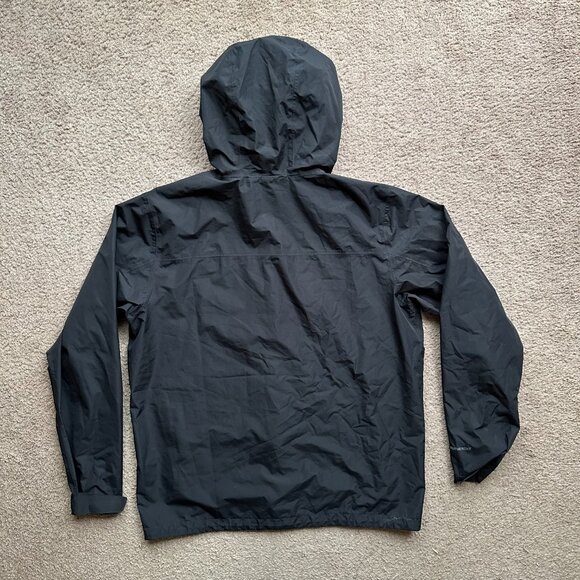 Eddie Bauer Jacket Mens Large Full Zip Waterproof Weatheredge Windbreaker Black - Picture 2 of 13
